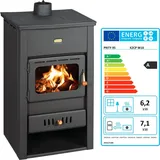 EEK A - Wasserführender Kaminofen Prity K2 CP W10 - 6.2 + 7.1 Kw