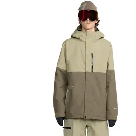 Volcom L INS Gore-tex® Kapuzenjacke beige braun - XL