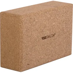 Yogablock Kork Yoga Kork Stabil YOGISTAR beige No Size