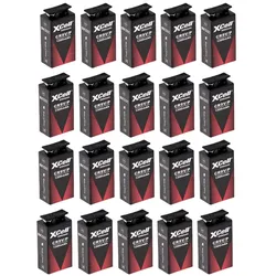 20x XCell Lithium 9V Block Hochleistungs- Batterien für Rauchmelder / Feuermelder - 10 Jahre Batterie Lebensdauer