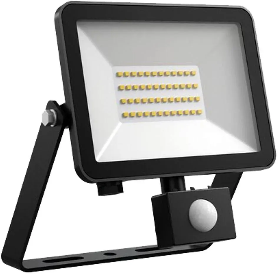 LED-Strahler FLOORslim-sensor, 30W 4000K weiß mit Bewegungsmelder PIR Dotlux