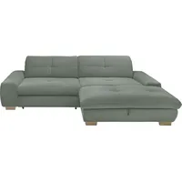 set one by Musterring Ecksofa SO 1200 Cord Grün Olive