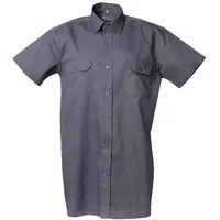 Planam Köperhemd 1/4 Arm, grau
