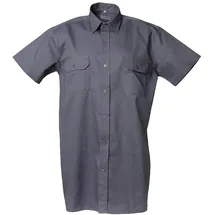 Planam Köperhemd 1/4 Arm, grau