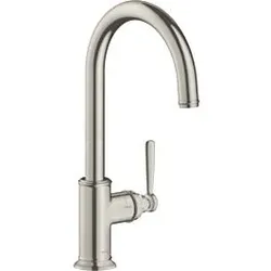 hansgrohe Axor Montreux Küchenarmatur 16580800 Edelstahl-Optik, Schwenkbereich einstellbar