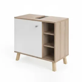 Vicco Waschbeckenunterschrank Senyo Sonoma/W Unterschrank