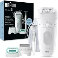 Braun Silk-épil 5 5-541 Wet & Dry weiß/lila