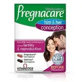 (4 PACK) - Vitabiotics Pregnacare His & Hers Tablets | 60s | 4 PACK - SUPER SAVER - SAVE MONEY by Vitabiotics