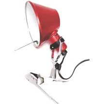 Artemide Tolomeo Micro Pinza metal red