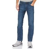 WRANGLER Straight-Jeans Authentic Straight Jeans, Blau Blue), 34/32