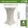 Baumarktplus 5x Stehtischhusse Stretch 70 cm beige Tischdecke Husse Bistrotisch Partytisch