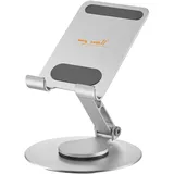 My Wall Tablet-Ständer HT48L für Geräte bis 25,4 cm Grau