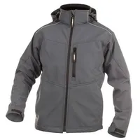 DASSY Softshell-Jacke, ZEMENTGRAU, Gr. 4XL,