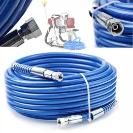 rosfix TPU Malerschlauch 20m – 1/4" Anschluss | Für Airless-Farbspritzgeräte | 228 Bar | Flexibel & langlebig | Kompatibel mit Wagner, Graco, Rosfix