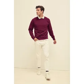 FRUIT OF THE LOOM Raglan Sweatshirt Heather Grey S
