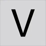 RZB Buchstabe "V" 99222.013.V