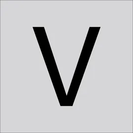 RZB Buchstabe "V" 99222.013.V