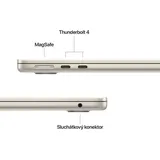 Apple MacBook Air 13"/M4/13.6"/2560x1664/16GB/256GB SSD/M4/Sequoia/Starlight/1R