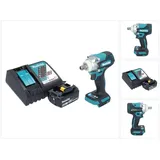 Makita DTW 301 RM1 Akku Schlagschrauber 18 V 330 Nm 1/2" Brushless + 1x Akku 4,0 Ah + Ladegerät