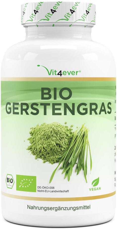 Bio Gerstengras - 365 vegane Kapseln