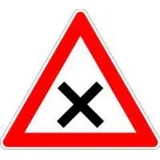 Adco VKZ.102 Dreieck 900mm Kreuzung Vorfahrt rechts RAL-Gütezeichen Folie RA2