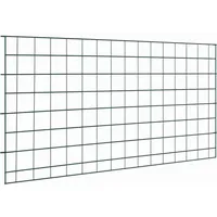 Teichzaun Set 5 Pcs Grün 100 X 50 Cm Stahl