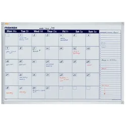 FRANKEN X-tra!Line Planungstafel Wochenkalender, 900x600 mm