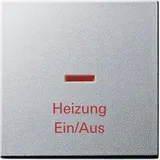 Gira Wippschalter Heiz-Not-Sch. alu 067826