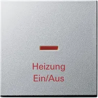 Gira Wippschalter Heiz-Not-Sch. alu 067826