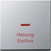 Gira Wippschalter Heiz-Not-Sch. alu 067826