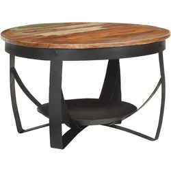 vidaXL Couchtisch 68x43 cm : Material - Recyceltes Massivholz