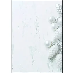 SIGEL Weihnachtsbriefpapier Modern Christmas Motiv DIN A4 90 g/qm 100 Blatt