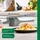 Chefkoch trifft Fackelmann Chefkoch Spätzlepresse für Kartoffeln, Spätzle, Spaghettieis & Co – Presse mit 3 Lochscheiben mit verschiedenen Stärken (2-3 mm) – Robust und ergonomisch
