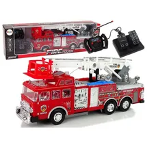 Wisam Lean Toys Ferngesteuerte Feuerwache, Gaspedalbremse, Fernbedienungsgeräusch