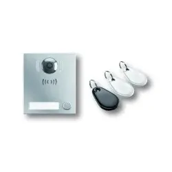 Somfy 1841219 VSYSTEMPRO Türmodul VSP-CS02 1-Fam-Haus mit Chipausweise
