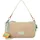 Gabs Schultertasche Leder/Stroh Grün/Mint