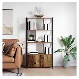 vidaXL Bücherregal 80 x 30 x 155,5 cm Altholz