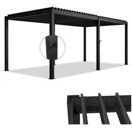 Juskys Lamellendach Tahiti 3 x 5,9 m