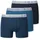 SCHIESSER Jungen Retroshorts - 3er-Pack Basic Kids blau