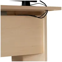 Rocada Schreibtisch Work BxTxH 120x60x72cm melaminbeschichtet buche