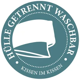 Paradies Softy Duett Plus Bio 80 x 80 cm Weiß