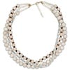 Collier »Nature-Dreams«, mit Holzperle, beige