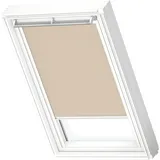 VELUX DKL U04 4556SWL Sandbeige, Schiene: weiß