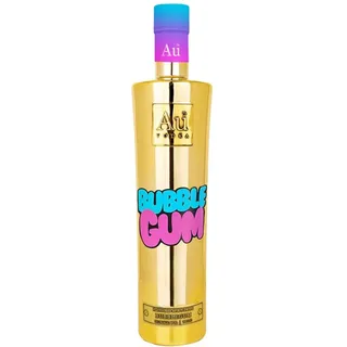 Au Vodka Bubblegum | Aromatisierter Premium-Vodka aus Großbritannien | Nostalgischer Geschmack von Kaugummi | Fünffach destilliert | 35,3% vol. | 700ml