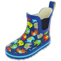 Beck Jungen Elephants Gummistiefel, Blau, 21 EU