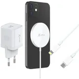 Xlayer MagFix Pro Wireless Charging Set Magsafe 20W Netzteil USB-C Lightning