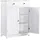Yaheetech Badezimmerschrank 60 x 80 x 30 cm Weiß