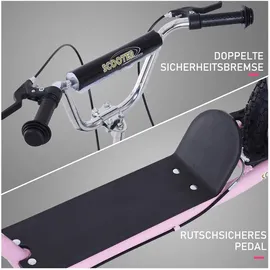 Homcom Scooter 16 Zoll Rosa