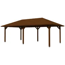 SKANHOLZ Orleans 2 7,86 x 4,39 m Braun