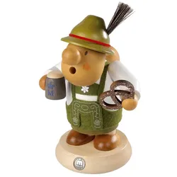 Müller Räuchermann Müllerchen Bayer in Tracht 12 x 16 cm